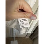 Commense Cutout Mock Neck Long Sleeve Ribbed Top Modern Chic White Photo 2