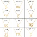 🆕Aquarius Zodiac Astrology Pendant Necklace Photo 2