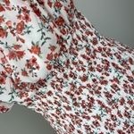 J for Justify  Floral Ruched Mini Dress Size Large NWT Photo 5