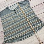 Kuhl Solstice T-Shirt - Women's Blue Stripe Size Large Photo 4