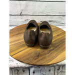 Women's SAS Brown Alligator Print Loafers 11.5 Photo 4