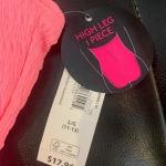 No Boundaries  Pink‎ Lace-up One Piece L NWT Photo 3