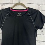 Champion  Fitted Active Tee SZ S Women’s Black Gym Shirt Streetwear Athleisure Photo 4