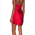 Lovers + Friends  Cori Mini Dress in Cherry Red Small Photo 1