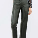 Aritzia  Wilfred The Melina Faux Leather Ankle Pants Black Size 0 Photo 0