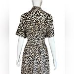 Anthropologie Exquise  Cotton Blend
Relaxed Leopard Tobie Shirt Dress Size XLarge Photo 5