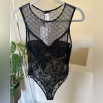 ZARA NWT Beautiful  Lace Detailed Bodysuit Photo 1