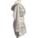 Juicy Couture  Embossed Light Pink Plush Hooded Robe – L/XL – NWT (Replaced Belt) Photo 2