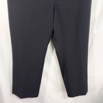 Maggie Barnes Plus Size 20W Cropped Dress Pants Black Elastic Waist Career 1187 Photo 4