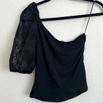 Heartloom  Revolve Black One Sleeve Top Photo 0