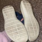 Ecco Womens  Babett Three Strap Blue Leather Sandals Photo 4