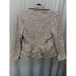Diane Von Furstenberg Diane Von Frustenberg Suit jacket  Women's 8 Gray Tweed Long Sleeve Collared C6 Photo 3