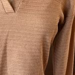 Matching Set Long Sleeve Top Jogger Pants Tan Size M Photo 10