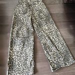 Vera Wang Simply Vera  Black & Tan Leopard Print Women's Jeans straight leg sz4 Photo 11