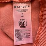 Athleta  Sundown Hoodie Sweatshirt Pullover Women's Small Orange Coral Activewear Photo 12