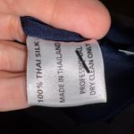 Marisa Baratelli Dress Thai Silk Blue Cocktail Party Evening Occasion Size 10 Photo 5