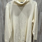 Talbots Cream Turtleneck Minimalist Long Sleeve Top Womens 2X Petite Photo 0