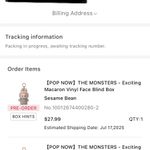 The Monsters Labubu Gray Photo 4