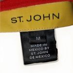 St. John Vintage Yellow Label Womens Red Sleeveless Layering Basic Tank Top M Photo 3