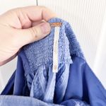 Free People Gigi Blouson Sleeve Textured Tunic Top Photo 4