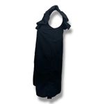 Who What Wear ‎ Womens' Small Black Ruffled Dress Button Front Photo 1