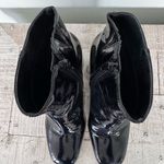 mix no. 6  Shiny Black Ankle Booties Photo 5