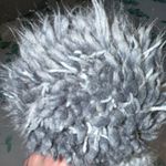 The North Face Grey Knit Pom Beanie – Cozy & Stylish Winter Hat Photo 3