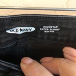 Old Navy  Black‎ Rockstar Super Skinny Jeans Photo 8