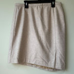 Sigrid Olsen  Women's Beige Knee Length Career Pencil Skirt‎ Size 10 Photo 0