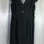Tahari  Belted Pinstripe Blazer Dress 10P Photo 2