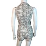 Urban Outfitters Playsuit Faux Leather Snake Print Romper Photo 8