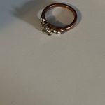 cluster diamond ring bronze Photo 2