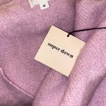 superdown  Revolve Lilac Knit V Neck Sweater Photo 5