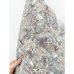 Mac Duggal 20146 Platinum Floral Embroidered V-Neck Mermaid Formal Gown Size 14 Photo 4