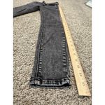 BULLHEAD DENIM High Rise Skinniest Black Acid Wash Jeans‎ Womens 0 Goth Denim Gray Photo 2