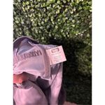 Lug Travel Puddle Jumper Packable Tote Bag Lightweight Purple Gray Striped Brown Photo 2