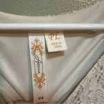 Adiva Blouse Cream White Lace Crochet Hem Boatneck Dolman PL Size undefined Photo 7