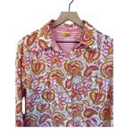 Roberta Roller Rabbit Cotton Button Down Top Photo 2