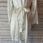 Morgan Taylor  Cream Satin Robe Size Small/Medium Photo 2