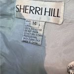Sherri Hill  Fully Sequin Beaded Mini Strapless Dress Y2K  Cocktail Statement 12‎ Photo 8