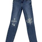 American Eagle High Rise Jeggings Size 4 Next Level Stretch Distressed Photo 0
