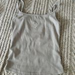 Crème Long Tank Photo 3