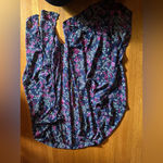 Lane Bryant  Dark Floral Chiffon-Style Kimono, One Size Photo 3