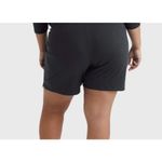 Hanes Just My Size Women Cotton Jersey Pull-On Shorts Black Plus Size 4X Modest Photo 5