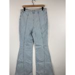 Free People We The  Womens Jeans Blue Florence Flare High Rise Stretch Size 32 Photo 7