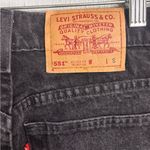 Levi's COPY - Women’s Black Levi’s 511 Relaxed Fit Tapered Leg Jeans 14 Short Photo 3