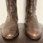 Calvin Klein Rowan Brown Leather Boots Photo 4