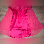 Victoria's Secret Victoria’s Secret RARE Sheer Pink Chemise Slip Dress L Photo 5