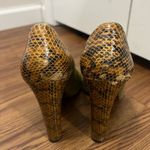 Chloé Chloe Green Two Tone Snake Pump Size 40 EU Photo 2