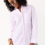 SO ® Oversized Button-Up Shirt Photo 0